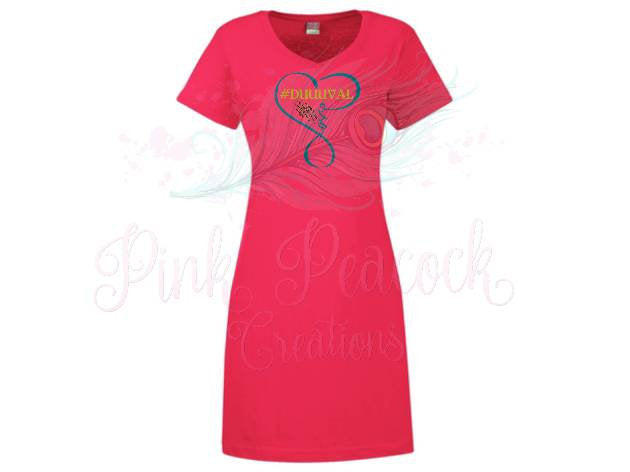 Heart Jacksonville Jaguars inspired Tee
