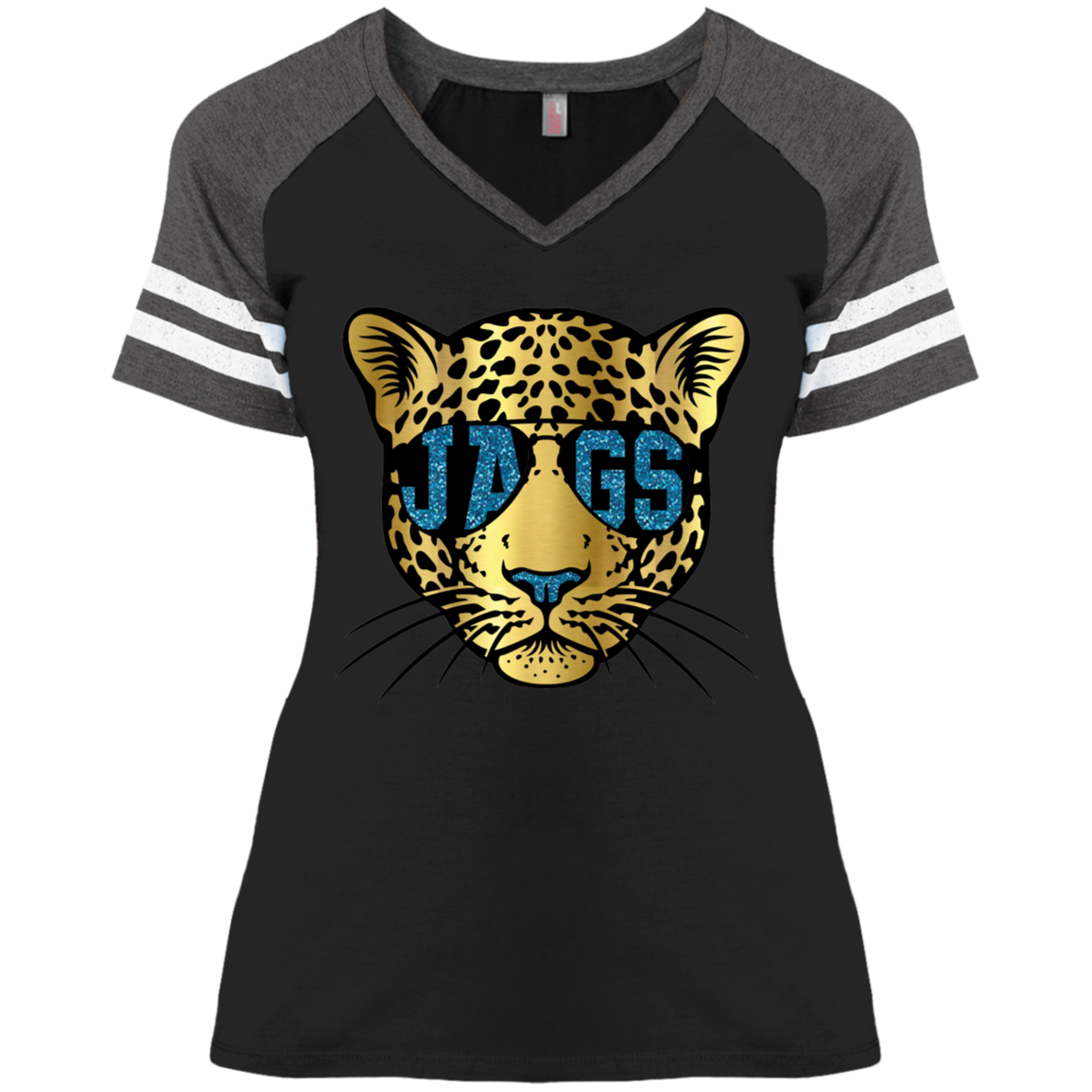 Jag in Sunglasses Gameday Raglan Shirt