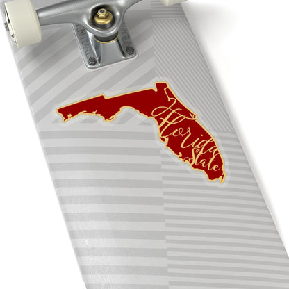 Florida State Seminole Inspired Sticker Decals Indoor or Outdoor Use